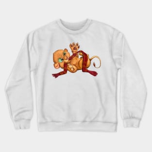 Lion House Mascot Crewneck Sweatshirt